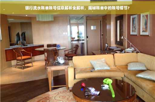 银行流水账单账号信息解析全解析，揭秘账单中的账号细节?