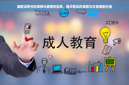 查新证明书的真相与重要性探索，揭示背后的真相与文章查新价值