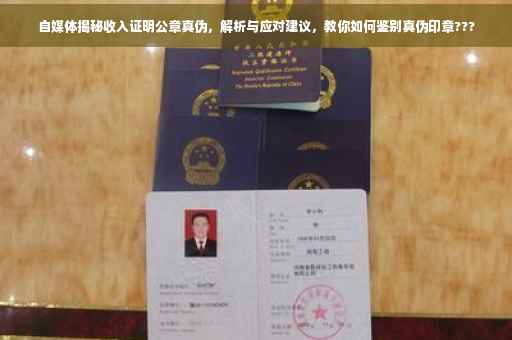 自媒体揭秘收入证明公章真伪，解析与应对建议，教你如何鉴别真伪印章???