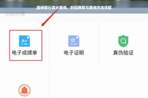 揭秘银行流水查询，时间跨度与查询方法详解