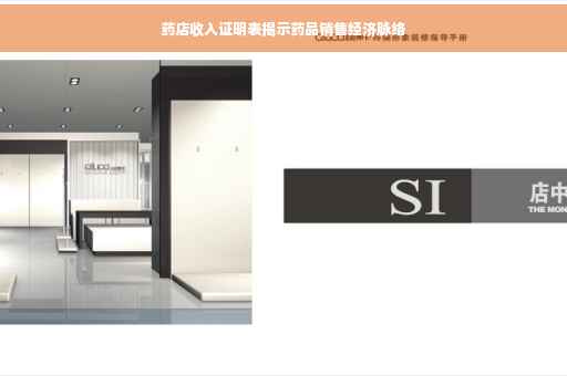 药店收入证明表揭示药品销售经济脉络