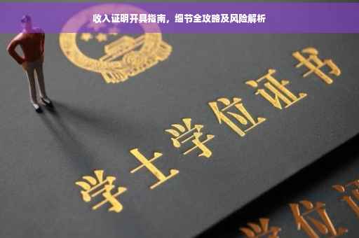 收入证明开具指南，细节全攻略及风险解析