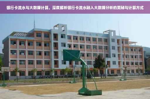 银行卡流水与大数据计算，深度解析银行卡流水融入大数据分析的奥秘与计算方式