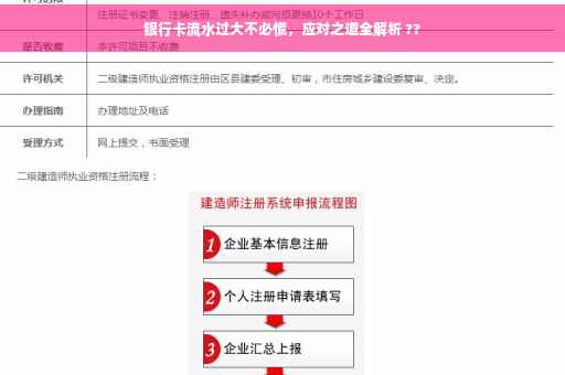 银行卡流水过大不必慌，应对之道全解析 ??