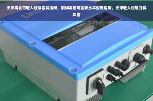 天津与北京收入证明差异揭秘，职场发展与薪酬水平深度解析，天津收入证明开具指南