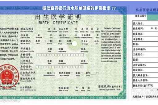 微信查看银行流水账单明细的步骤指南 ??