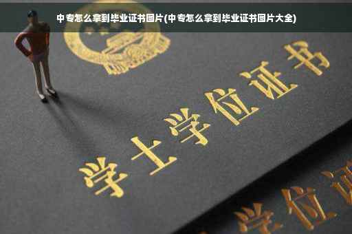 中专怎么拿到毕业证书图片(中专怎么拿到毕业证书图片大全)