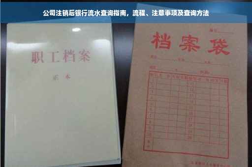 公司注销后银行流水查询指南，流程、注意事项及查询方法