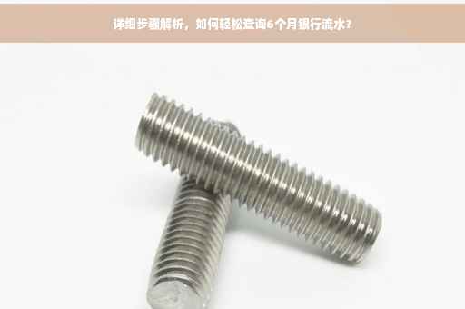 详细步骤解析，如何轻松查询6个月银行流水？