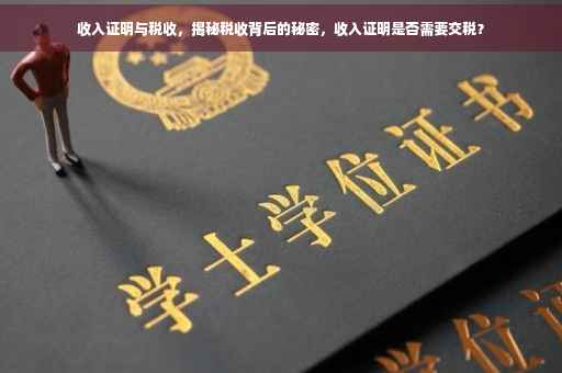 收入证明与税收，揭秘税收背后的秘密，收入证明是否需要交税？