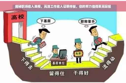 揭秘职场收入真相，高清工作收入证明样板，你的努力值得更高回报