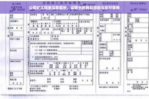公司旷工现象深度解析，证明书的背后原因与应对策略