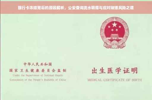 银行卡冻结背后的原因解析，公安查询流水明细与应对赌博风险之道