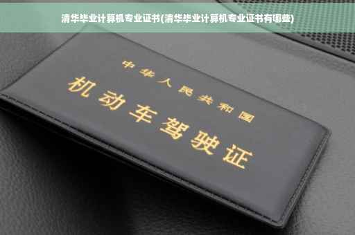 清华毕业计算机专业证书(清华毕业计算机专业证书有哪些)