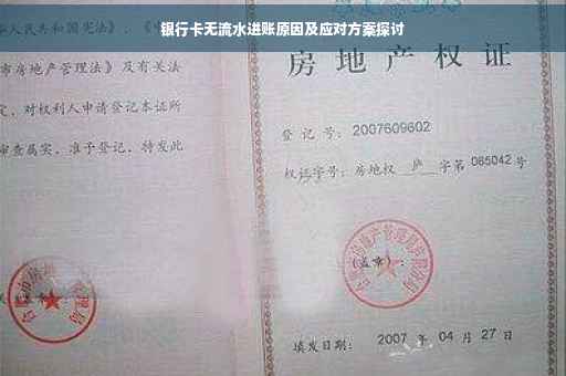 银行卡无流水进账原因及应对方案探讨