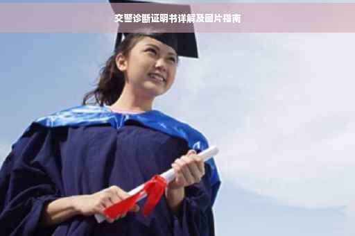 交警诊断证明书详解及图片指南