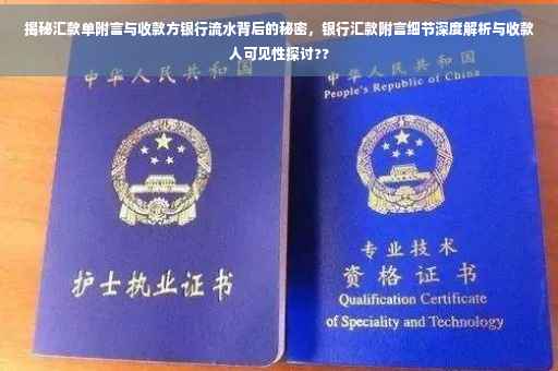 揭秘汇款单附言与收款方银行流水背后的秘密，银行汇款附言细节深度解析与收款人可见性探讨??