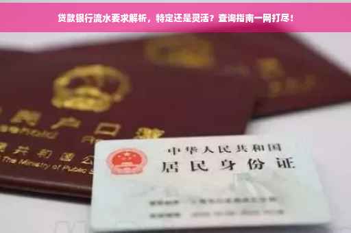 贷款银行流水要求解析，特定还是灵活？查询指南一网打尽！