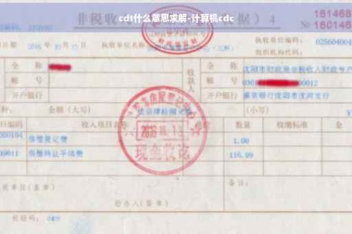 cdt什么意思求解-计算机cdc