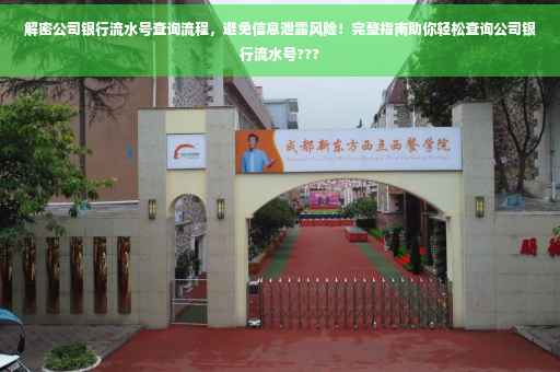 解密公司银行流水号查询流程，避免信息泄露风险！完整指南助你轻松查询公司银行流水号???