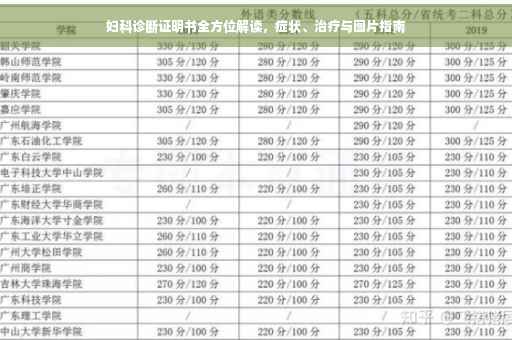 妇科诊断证明书全方位解读，症状、治疗与图片指南