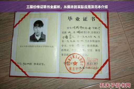 工程价格证明书全解析，从概念到实际应用及范本介绍