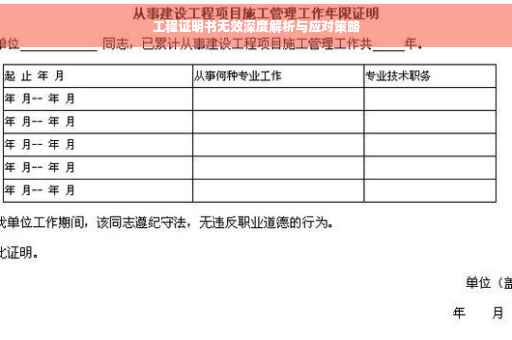 工程证明书无效深度解析与应对策略
