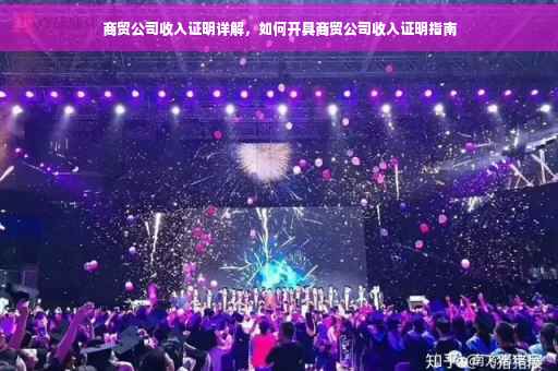 商贸公司收入证明详解，如何开具商贸公司收入证明指南