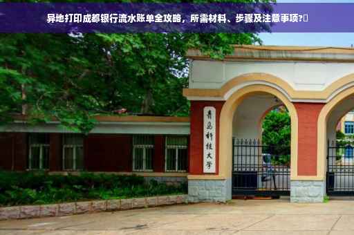 异地打印成都银行流水账单全攻略，所需材料、步骤及注意事项?✨