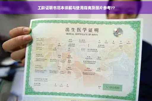 工龄证明书范本详解与使用指南及图片参考??