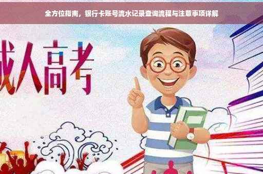 全方位指南，银行卡账号流水记录查询流程与注意事项详解