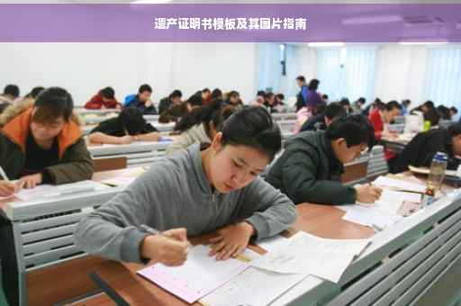 遗产证明书模板及其图片指南