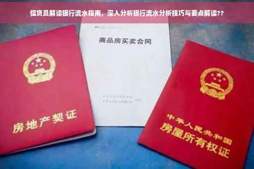 信贷员解读银行流水指南，深入分析银行流水分析技巧与要点解读??