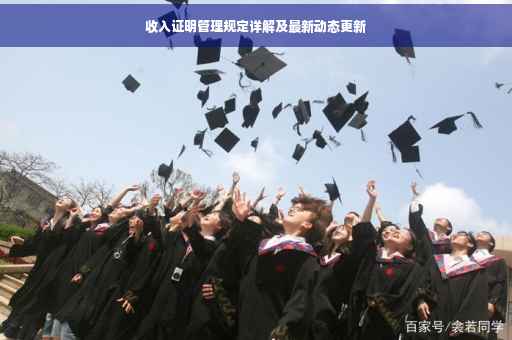 收入证明管理规定详解及最新动态更新
