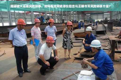 揭秘收入证明风险转移，如何有效规避潜在隐患与正确书写风险转移方案？