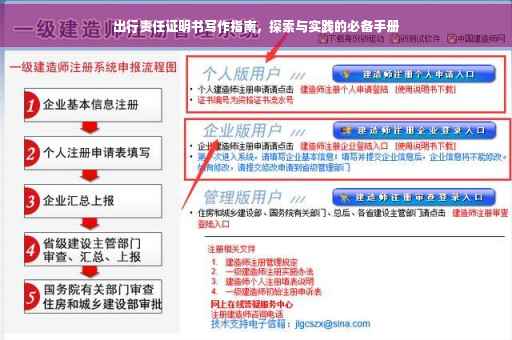 出行责任证明书写作指南，探索与实践的必备手册