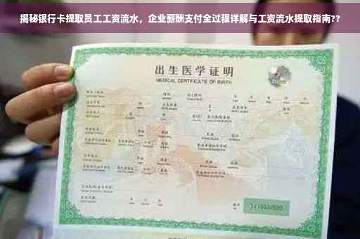 揭秘银行卡提取员工工资流水，企业薪酬支付全过程详解与工资流水提取指南??