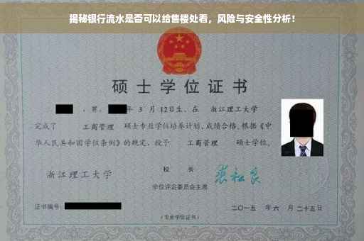 揭秘银行流水是否可以给售楼处看，风险与安全性分析！
