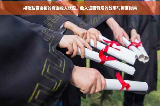 揭秘私营老板的真实收入状况，收入证明背后的故事与撰写指南