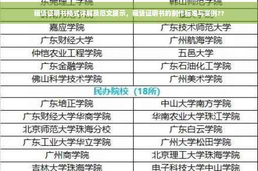 租赁证明书格式详解及范文展示，租赁证明书的制作标准与实例??
