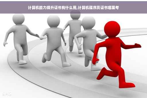 计算机能力提升证书有什么用,计算机程序员证书哪里考 计算机能力提升证书有什么用,计算机程序员证书哪里考
