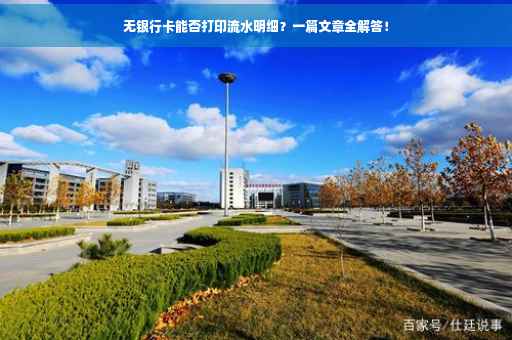 无银行卡能否打印流水明细？一篇文章全解答！