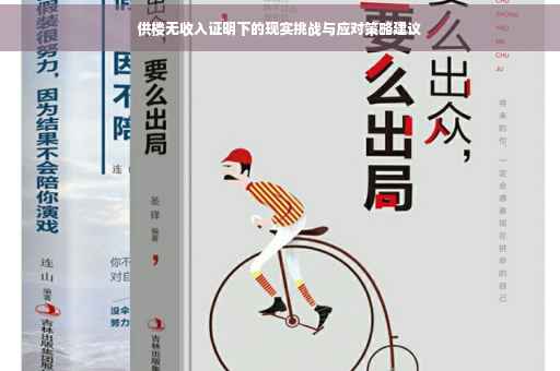 供楼无收入证明下的现实挑战与应对策略建议