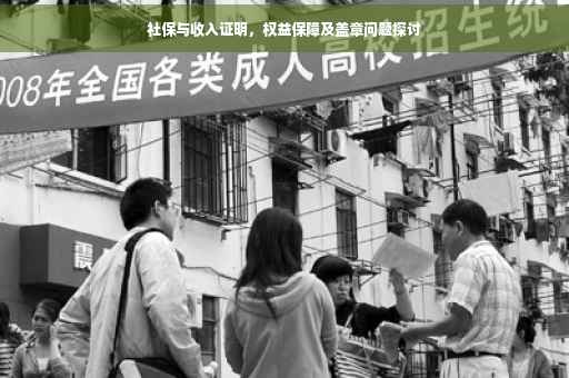 社保与收入证明，权益保障及盖章问题探讨
