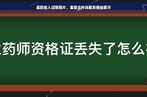 离职收入证明图片，重要文件详解及模板展示