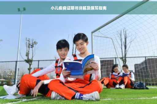 小儿疾病证明书详解及撰写指南