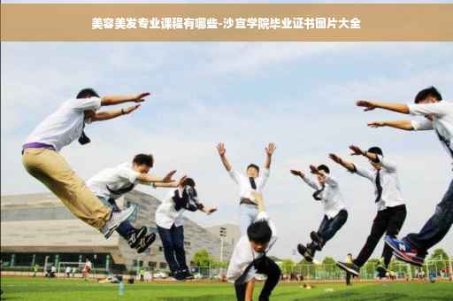 美容美发专业课程有哪些-沙宣学院毕业证书图片大全