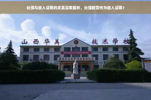社保与收入证明的关系深度解析，社保能否作为收入证明？