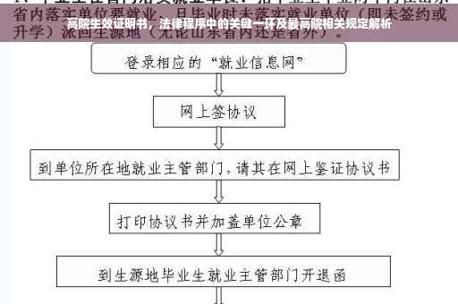 高院生效证明书，法律程序中的关键一环及最高院相关规定解析