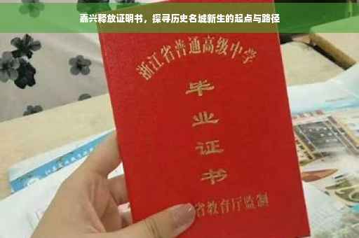 嘉兴释放证明书，探寻历史名城新生的起点与路径